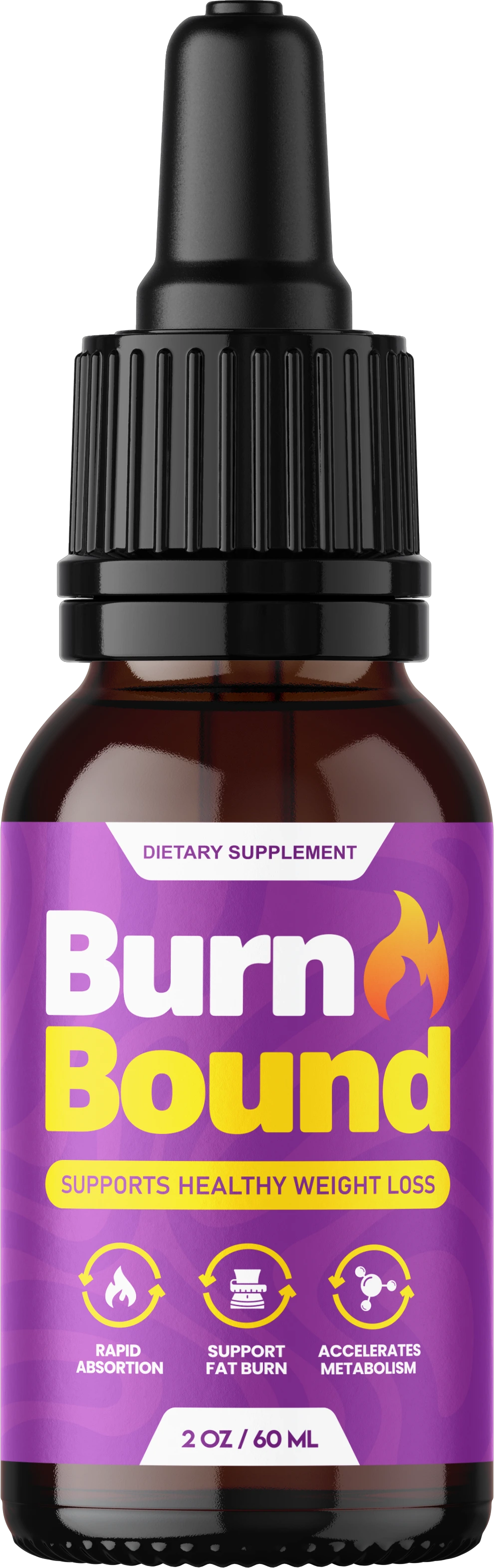 BurnBound Weight Loss Supplement 1 Bottle Package